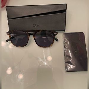 Christian Dior black tie 249s sunglasses